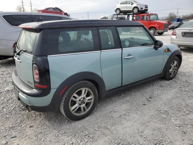 WMWZF3C54DT489437 - 2013 MINI COOPER CLUBMAN BLUE photo 3