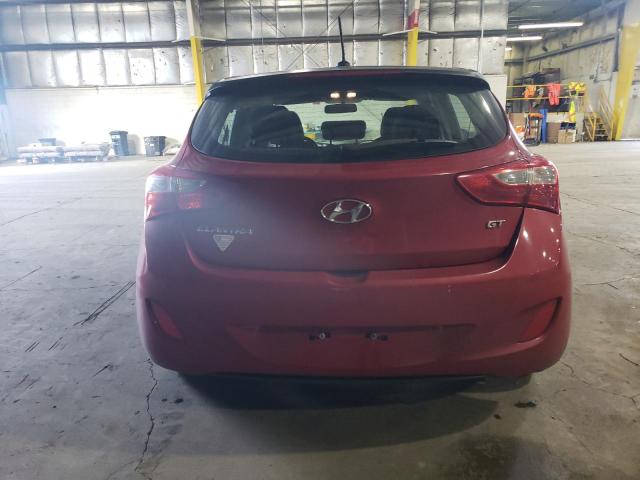 KMHD35LHXEU181160 - 2014 HYUNDAI ELANTRA GT RED photo 6