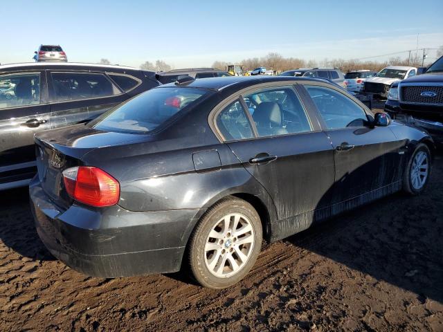 WBAVC93517KX55923 - 2007 BMW 3 SERIES XI BLACK photo 3