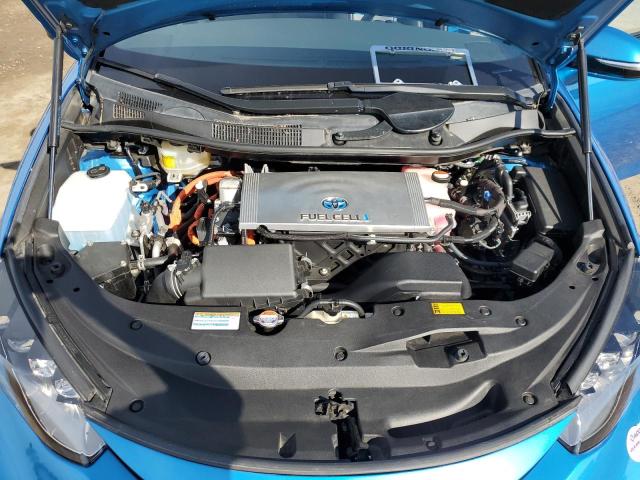 JTDBVRBD0JA004432 - 2018 TOYOTA MIRAI BLUE photo 11