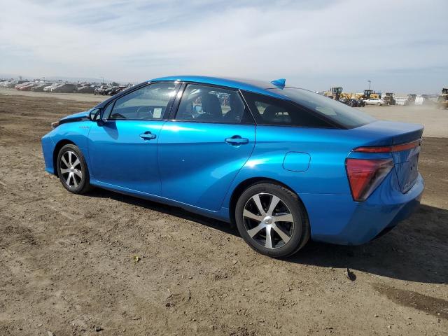 JTDBVRBD0JA004432 - 2018 TOYOTA MIRAI BLUE photo 2