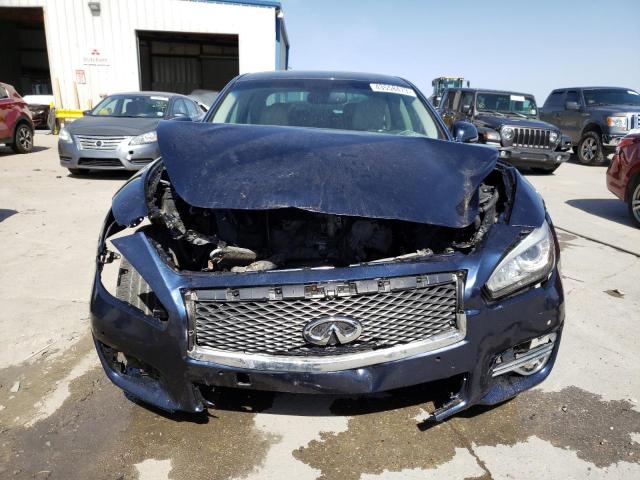 JN1BY1AR9FM560365 - 2015 INFINITI Q70 3.7 BLUE photo 5