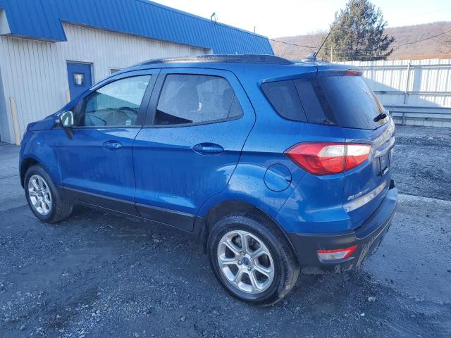 MAJ6P1UL2JC171788 - 2018 FORD ECOSPORT SE BLUE photo 2