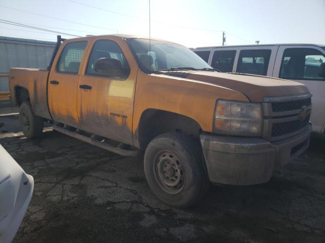 1GC1KVCG5CF113612 - 2012 CHEVROLET SILVERADO K2500 HEAVY DUTY YELLOW photo 4