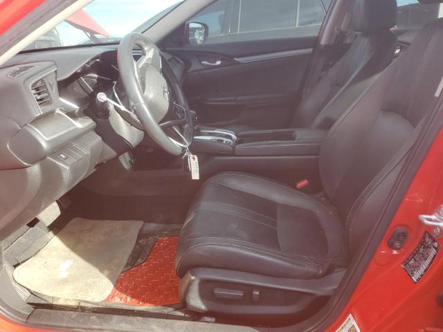 JHMFC1F71JX006392 - 2018 HONDA CIVIC EXL წითელი ფოტო 7