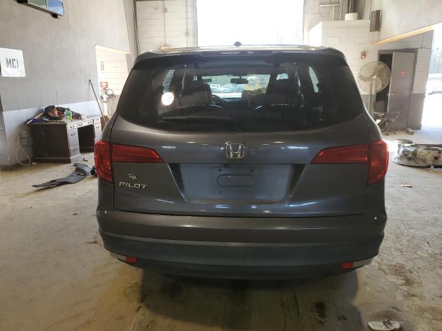 5FNYF5H79GB014474 - 2016 HONDA PILOT EXLN GRAY photo 6