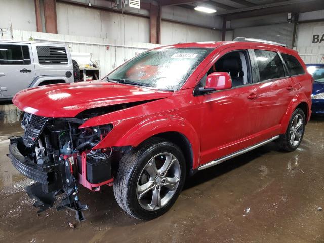 3C4PDCGB3HT621548 - 2017 DODGE JOURNEY CROSSROAD RED photo 1