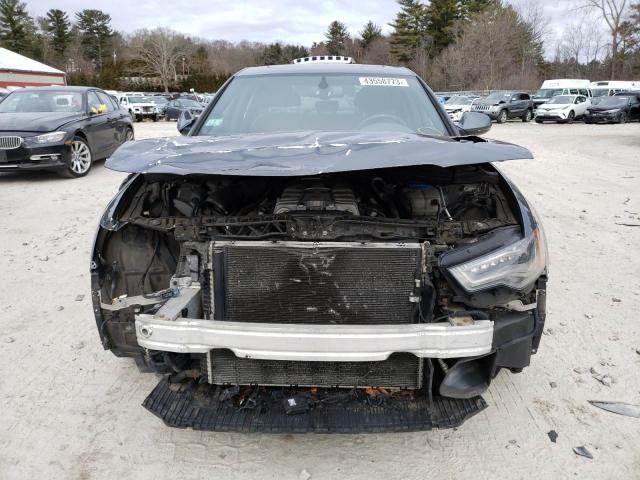 WAUHGAFC6EN045358 - 2014 AUDI A6 PRESTIGE GRAY photo 5