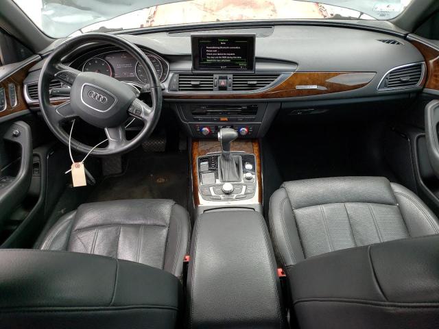 WAUHGAFC6EN045358 - 2014 AUDI A6 PRESTIGE GRAY photo 8