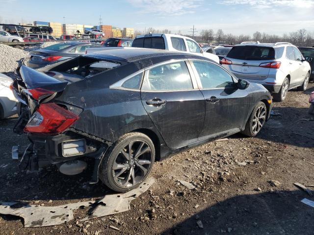 2HGFC2F85KH557982 - 2019 HONDA CIVIC SPORT BLACK photo 3