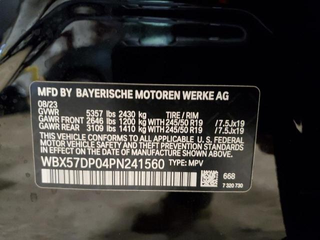 WBX57DP04PN241560 - 2023 BMW X3 XDRIVE30I BLACK photo 13