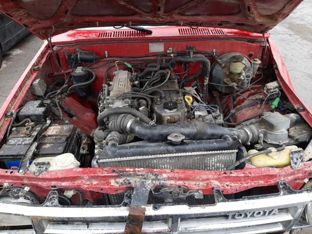 JT4RN63A2J5048409 - 1988 TOYOTA PICKUP RN63 STD RED photo 11