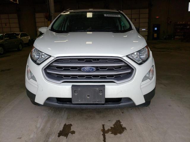 MAJ6S3GL0KC299244 - 2019 FORD ECOSPORT SE WHITE photo 5