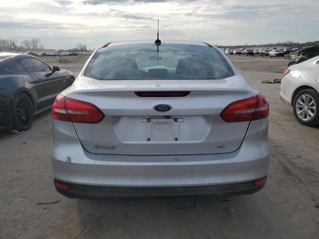 1FADP3F28FL256424 - 2015 FORD FOCUS SE SILVER photo 6