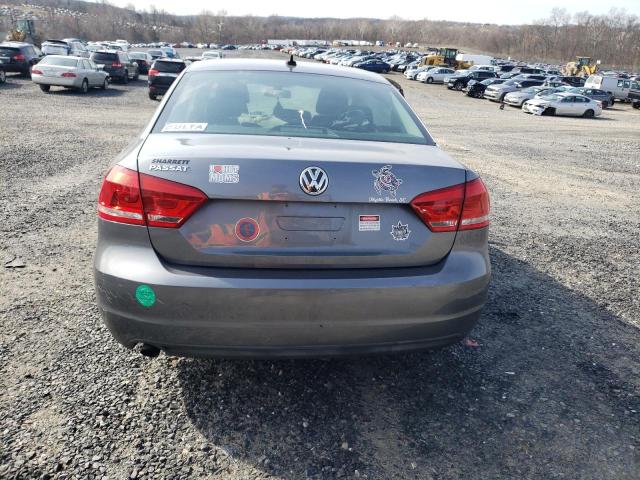 1VWAP7A30DC136261 - 2013 VOLKSWAGEN PASSAT S GRAY photo 6