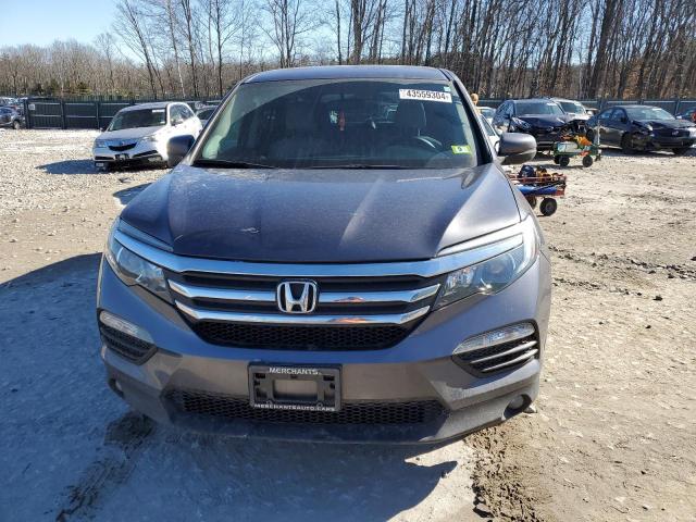 5FNYF6H39HB058981 - 2017 HONDA PILOT EX GRAY photo 5