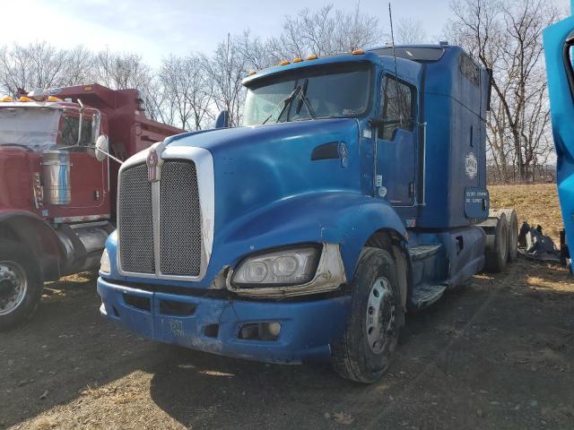 1XKAD49X4CJ318187 - 2012 KENWORTH CONSTRUCTI T660 BLUE photo 2