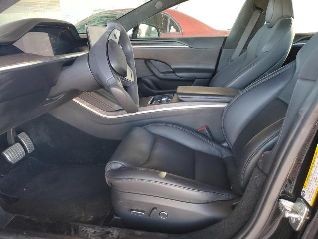 5YJSA1E51NF464763 - 2022 TESLA MODEL S 黑色 照片 7