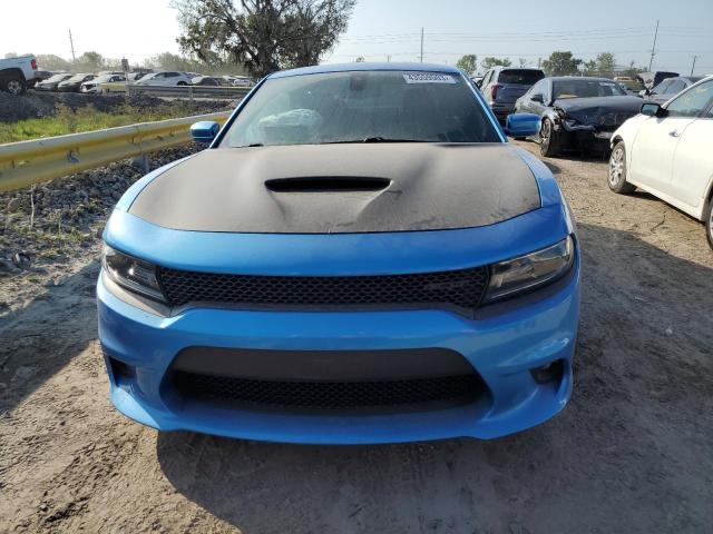 2C3CDXHG8KH697190 - 2019 DODGE CHARGER GT BLUE photo 5