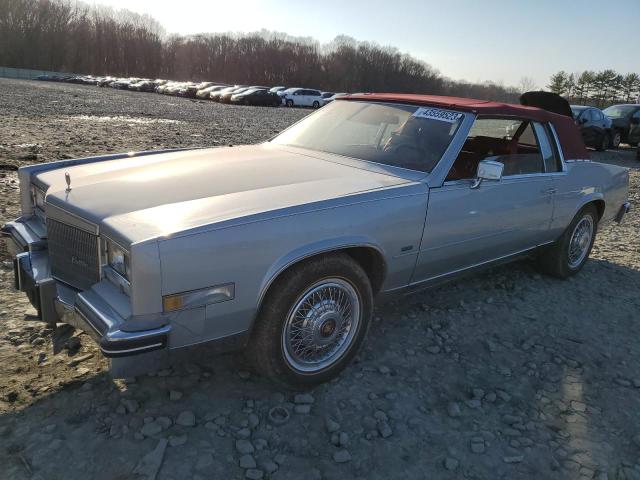 1G6EL5783FE649408 - 1985 CADILLAC ELDORADO SILVER photo 1