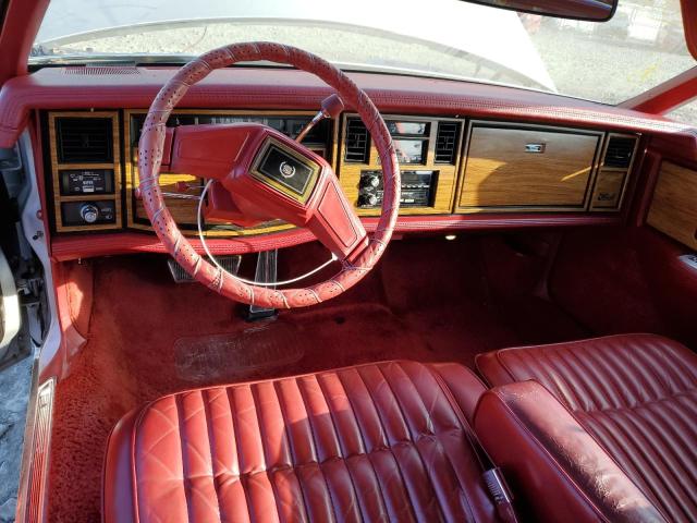 1G6EL5783FE649408 - 1985 CADILLAC ELDORADO SILVER photo 8