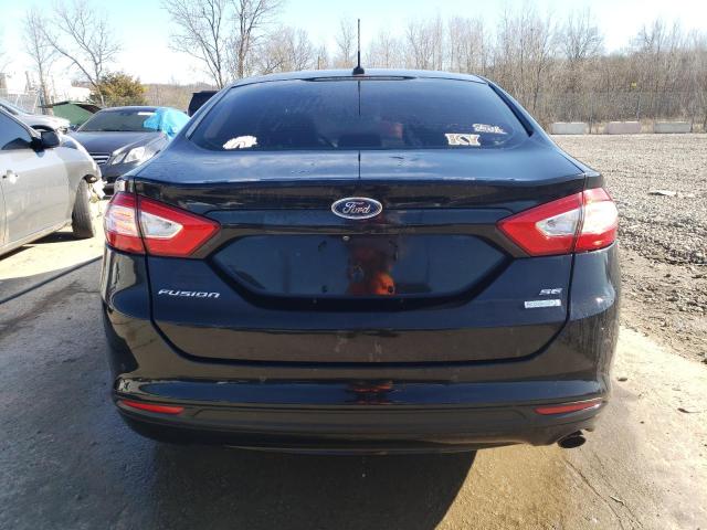 3FA6P0HD1ER247098 - 2014 FORD FUSION SE BLACK photo 6