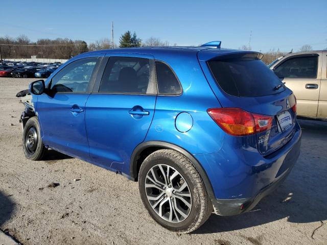 JA4AP3AU7HZ046753 - 2017 MITSUBISHI OUTLANDER ES BLUE photo 2