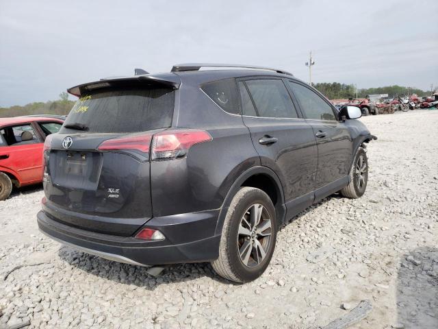 JTMRFREVXJJ222300 - 2018 TOYOTA RAV4 ADVENTURE GRAY photo 3