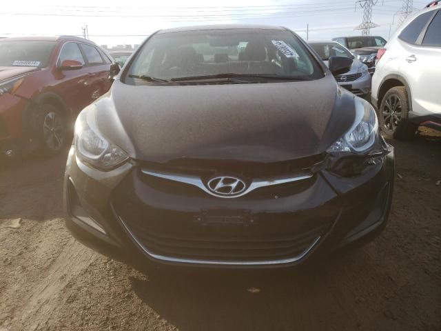 KMHDH4AE7EU210523 - 2014 HYUNDAI ELANTRA SE BLACK photo 5