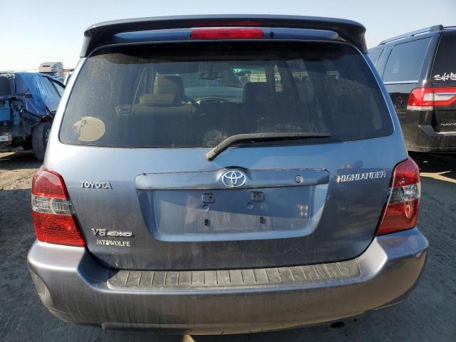 JTEEP21A760139048 - 2006 TOYOTA HIGHLANDER LIMITED BLUE photo 6