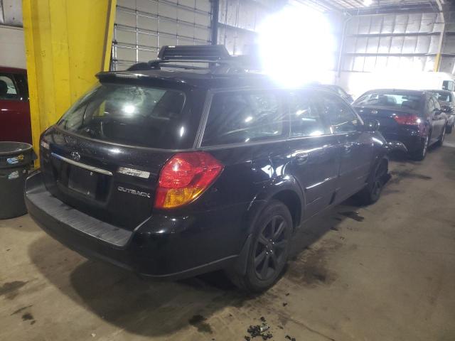 4S4BP61C957305698 - 2005 SUBARU LEGACY OUTBACK 2.5I BLACK photo 3