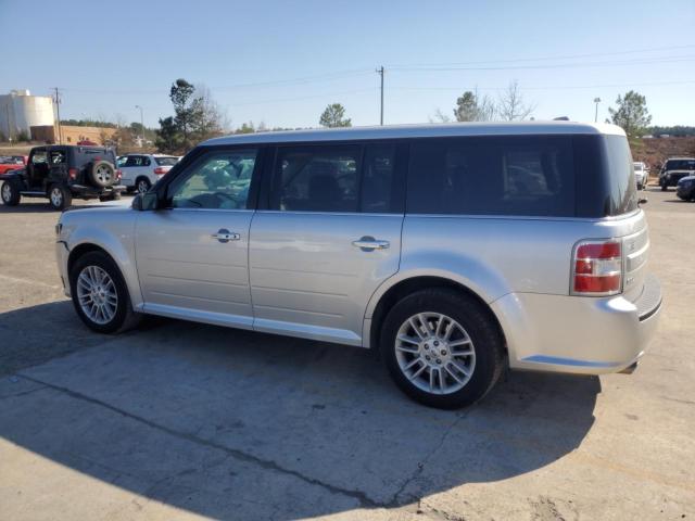 2FMGK5C81KBA24733 - 2019 FORD FLEX SEL SILVER photo 2