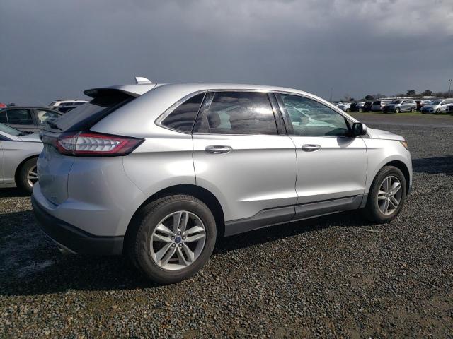 2FMPK3J98HBB31450 - 2017 FORD EDGE SEL SILVER photo 3