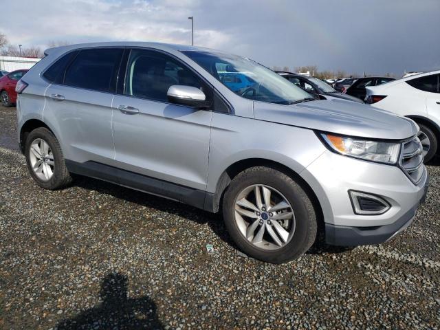 2FMPK3J98HBB31450 - 2017 FORD EDGE SEL SILVER photo 4