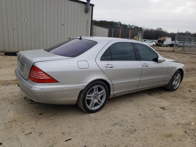 WDBNG84J53A378623 - 2003 MERCEDES-BENZ S 500 4MATIC SILVER photo 3