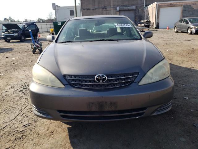 4T1BE32K74U844914 - 2004 TOYOTA CAMRY LE GRAY photo 5