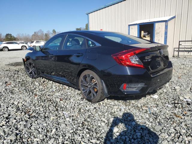 2HGFC2F83LH518390 - 2020 HONDA CIVIC SPORT BLACK photo 2