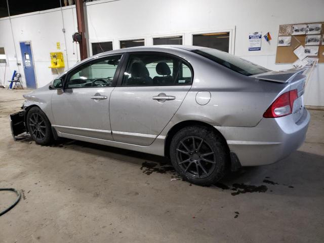 19XFA16869E003905 - 2009 HONDA CIVIC EX SILVER photo 2