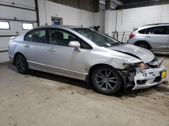 19XFA16869E003905 - 2009 HONDA CIVIC EX SILVER photo 4