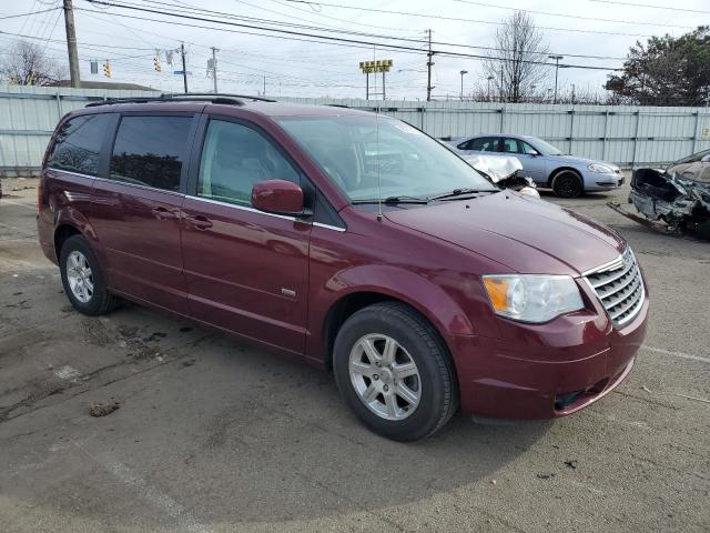 2A8HR54PX8R821517 - 2008 CHRYSLER TOWN & COU TOURING 勃艮第红 照片 4