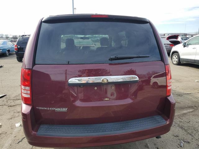 2A8HR54PX8R821517 - 2008 CHRYSLER TOWN & COU TOURING 勃艮第红 照片 6
