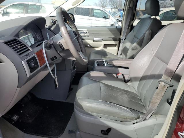 2A8HR54PX8R821517 - 2008 CHRYSLER TOWN & COU TOURING 勃艮第红 照片 7