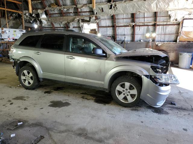 3C4PDDAG6FT621101 - 2015 DODGE JOURNEY SE SILVER photo 4