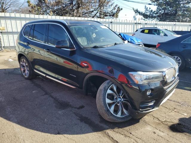 5UXWX9C35H0T22286 - 2017 BMW X3 XDRIVE28I BLACK photo 4