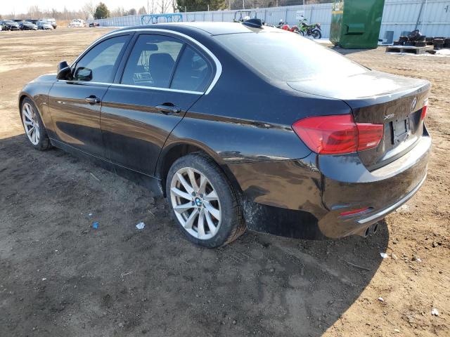 WBA8E3C51GK501343 - 2016 BMW 328 XI SULEV BLACK photo 2