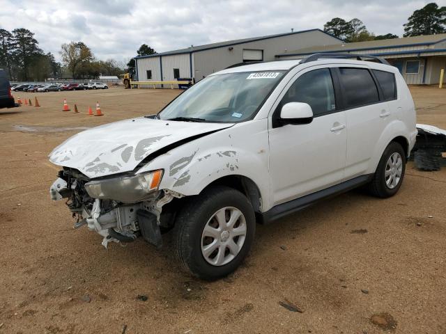 JA4AS2AW8CU004723 - 2012 MITSUBISHI OUTLANDER ES თეთრი ფოტო 1