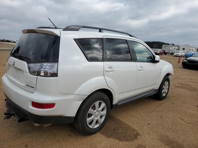 JA4AS2AW8CU004723 - 2012 MITSUBISHI OUTLANDER ES თეთრი ფოტო 3