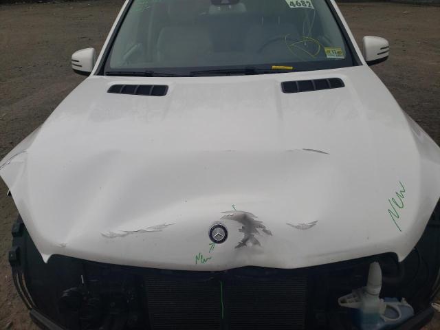 4JGDA5HB9FA513098 - 2015 MERCEDES-BENZ ML 350 4MATIC WHITE photo 12