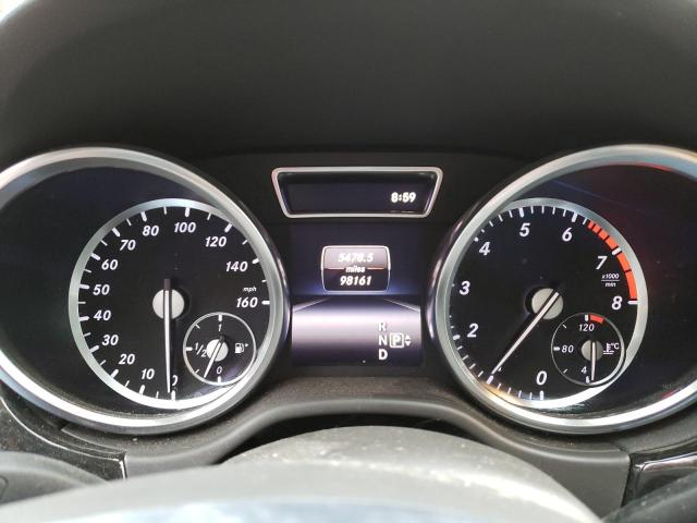 4JGDA5HB9FA513098 - 2015 MERCEDES-BENZ ML 350 4MATIC WHITE photo 9