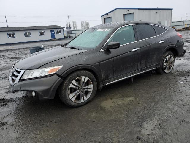 5J6TF2H55EL000843 - 2014 HONDA CROSSTOUR EXL BROWN photo 1